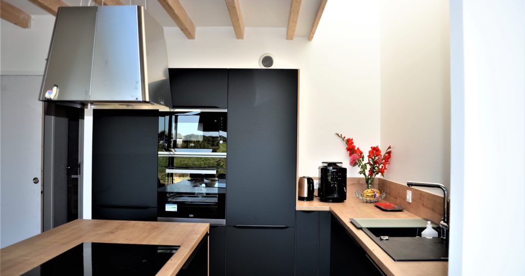 Cuisine maison à ossature bois