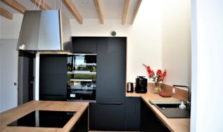 Cuisine maison à ossature bois